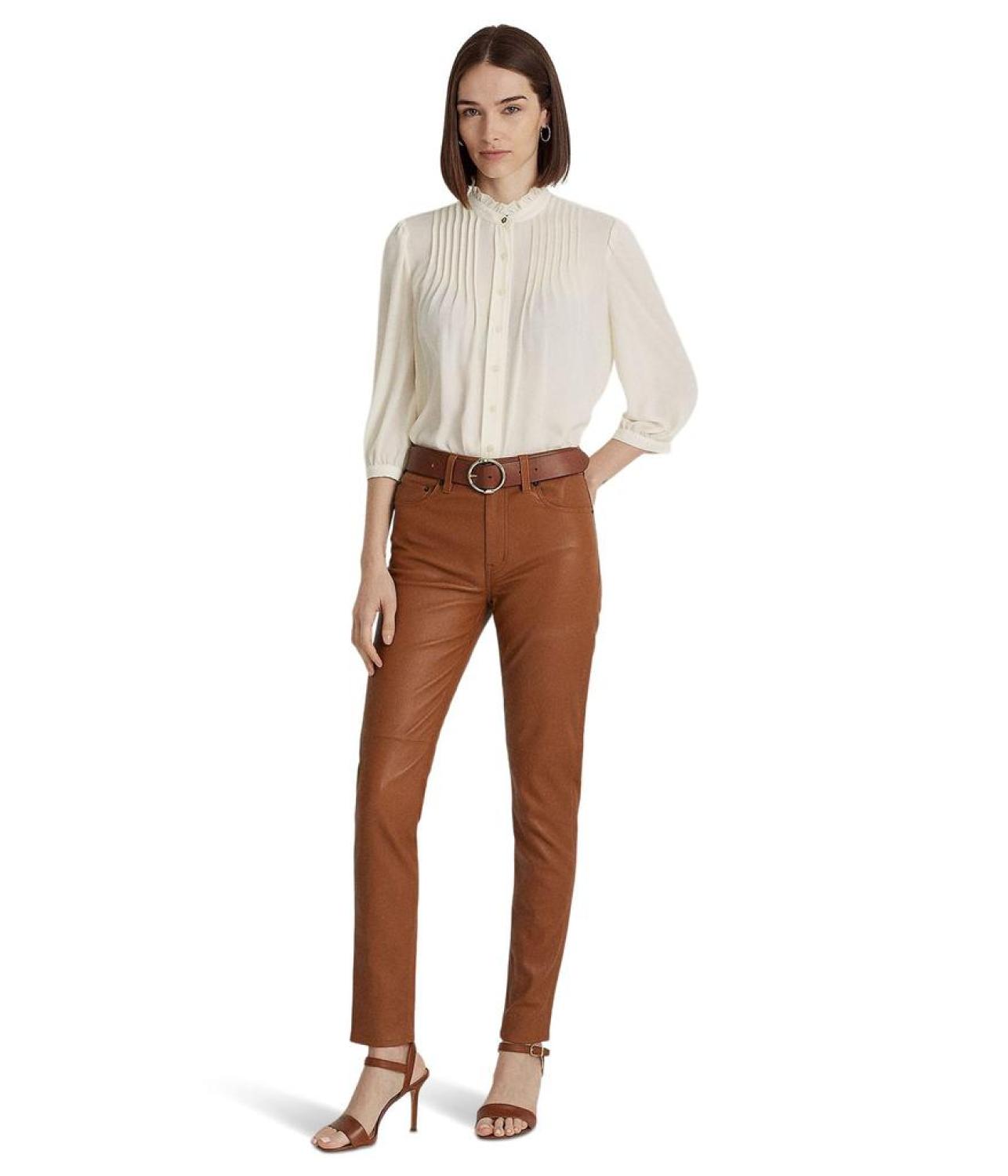 Pleated Georgette Blouse