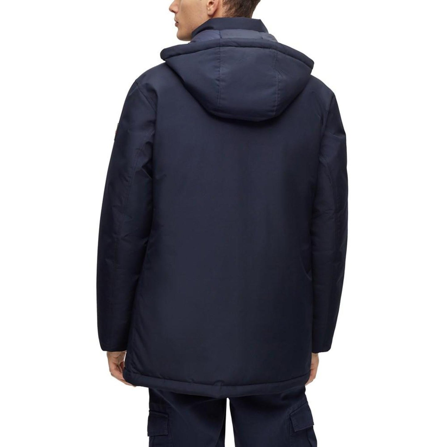 Men's Water-Repellent Relaxed-Fit Parka Jacket