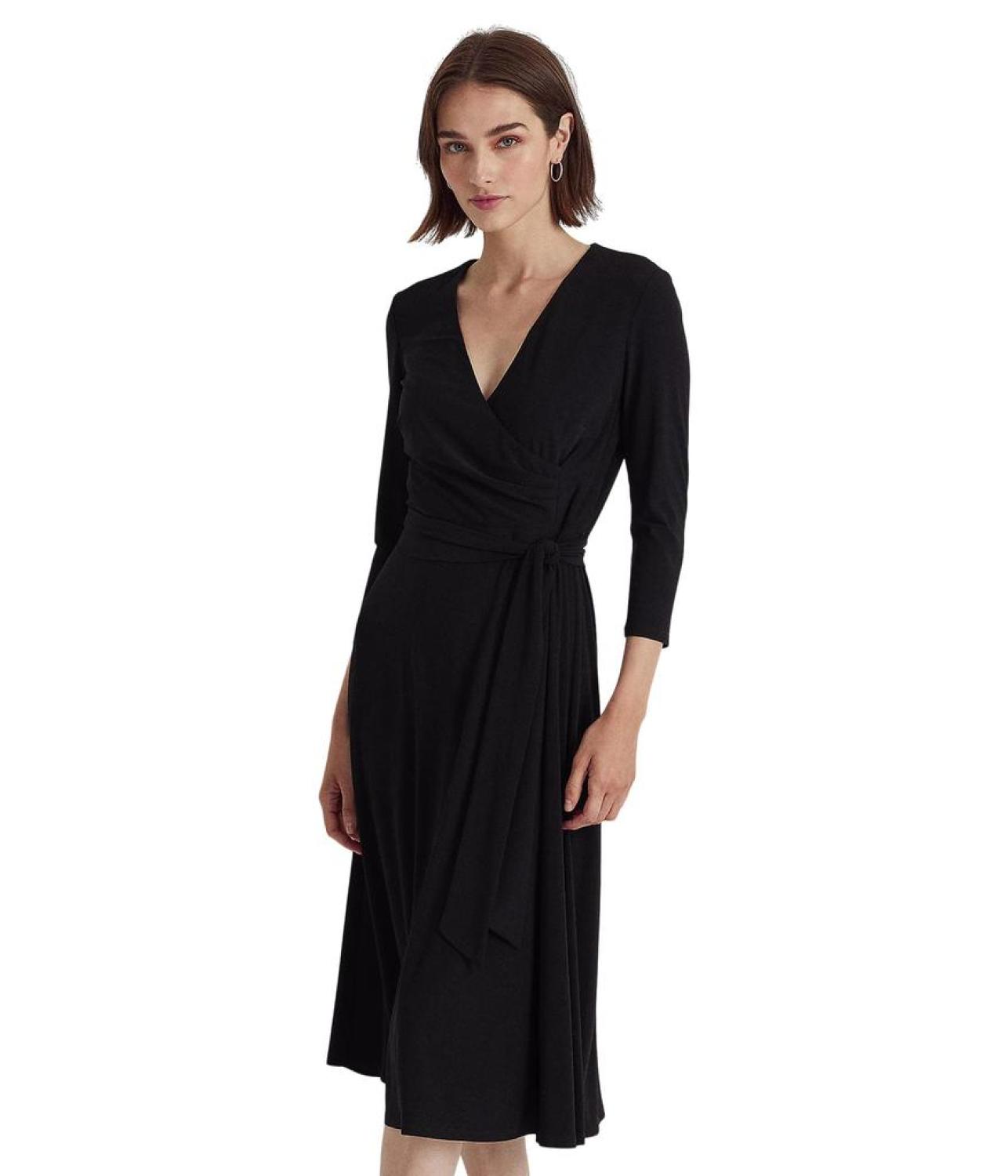 Jersey-Matte Midi Dress