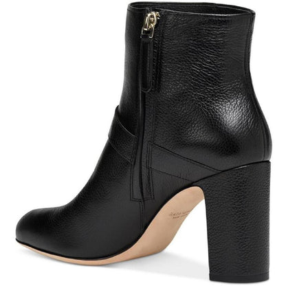 Thatcher Womens Leather Heels Ankle Boots