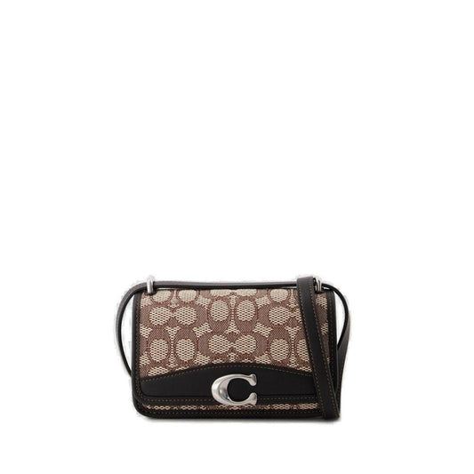 Coach Bandit Logo Plaque Crossbody Bag