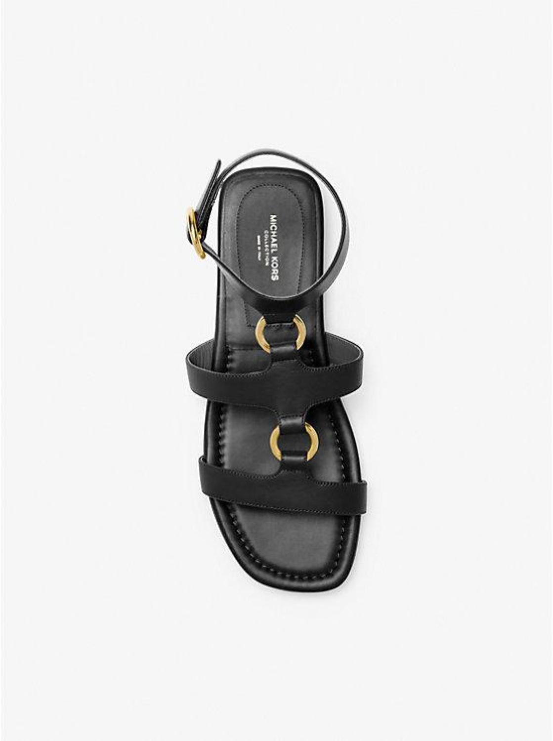 Dusty Ring Leather Sandal