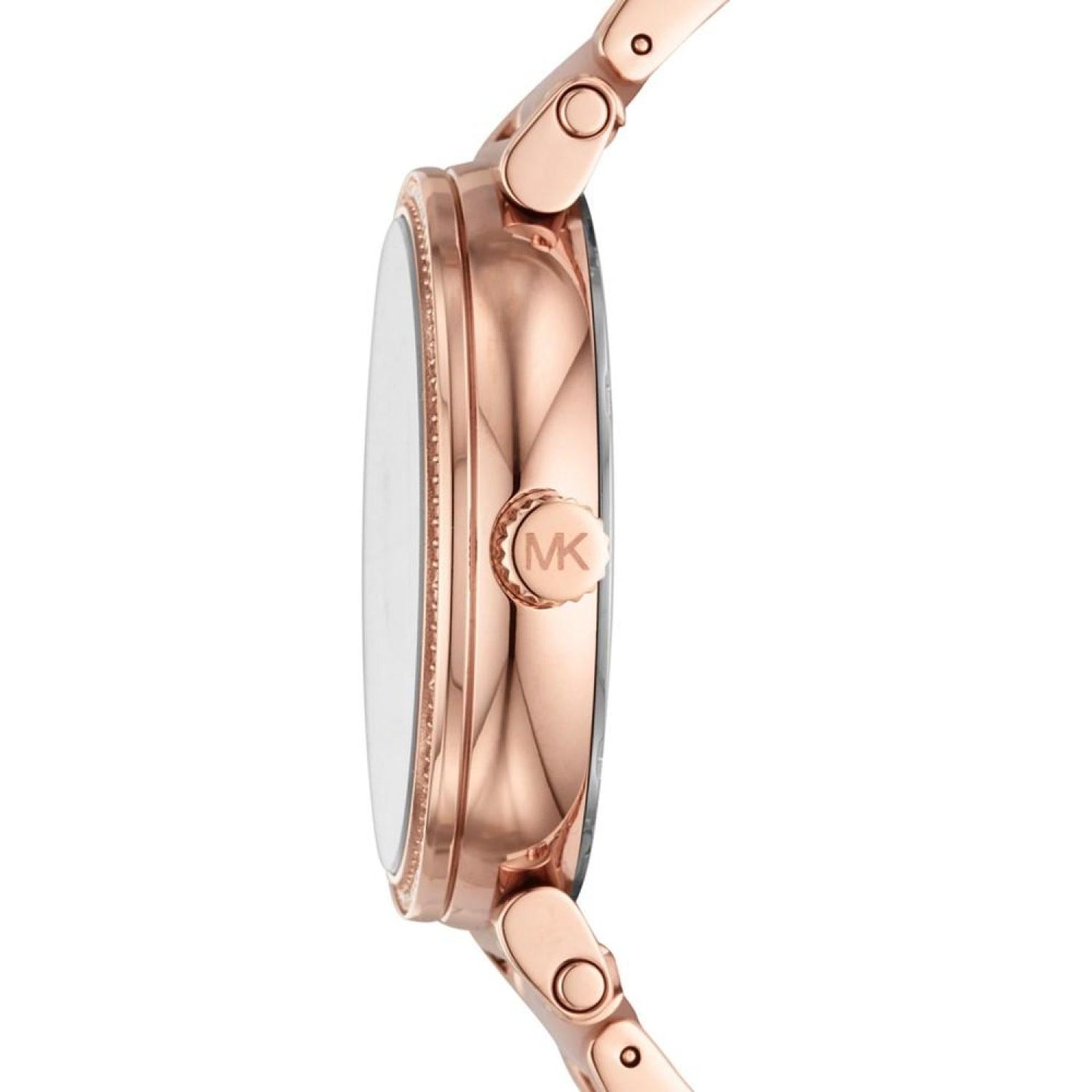 Women's Sofie Rose Gold-Tone Stainless Steel and Blush Acetate Bracelet Watch 36mm