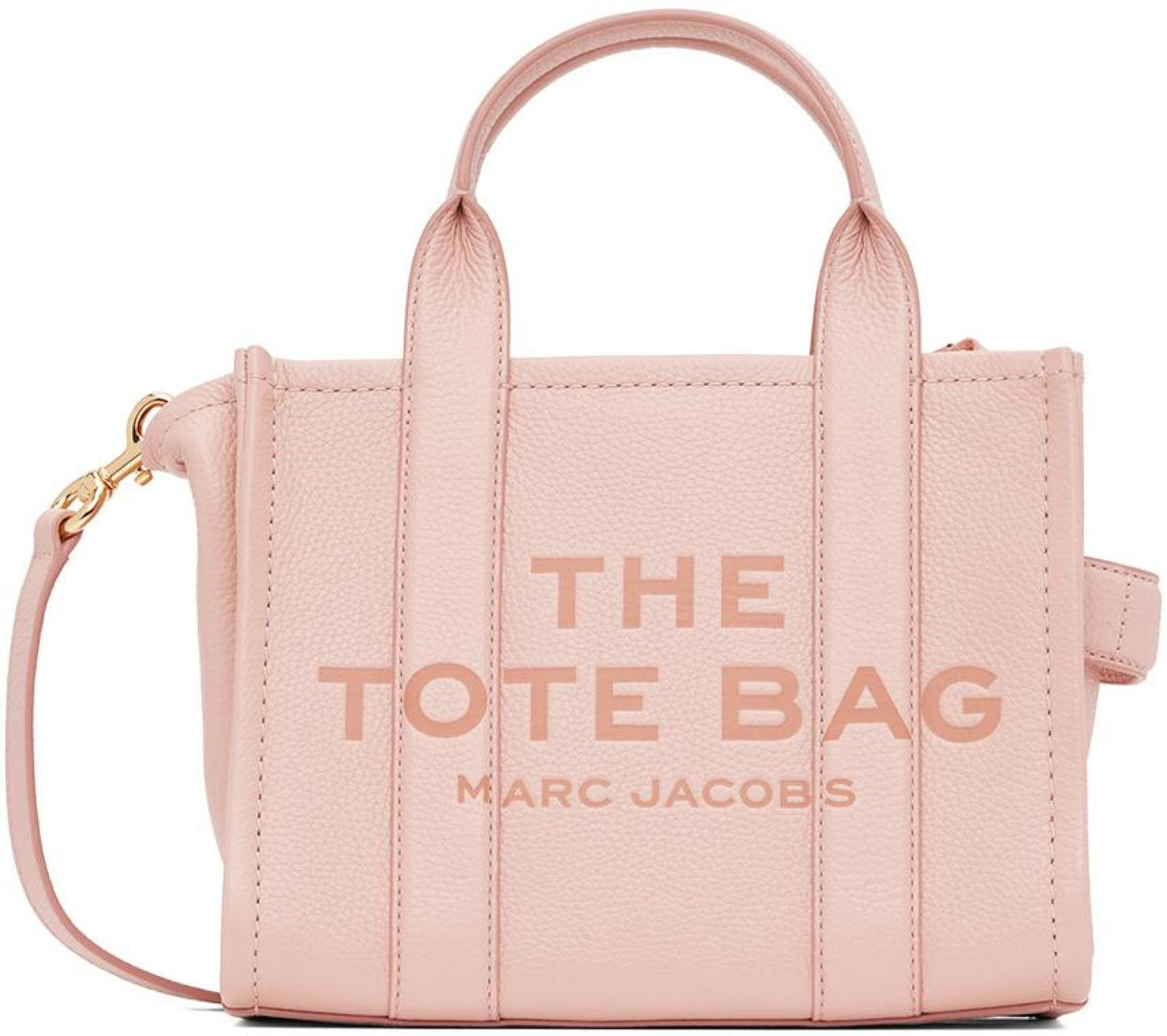 Pink 'The Leather Small' Tote