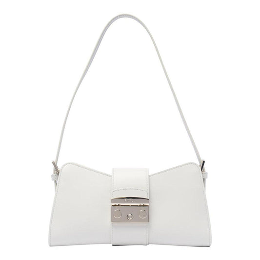 Furla Metropolis Remix Logo Engraved Shoulder Bag