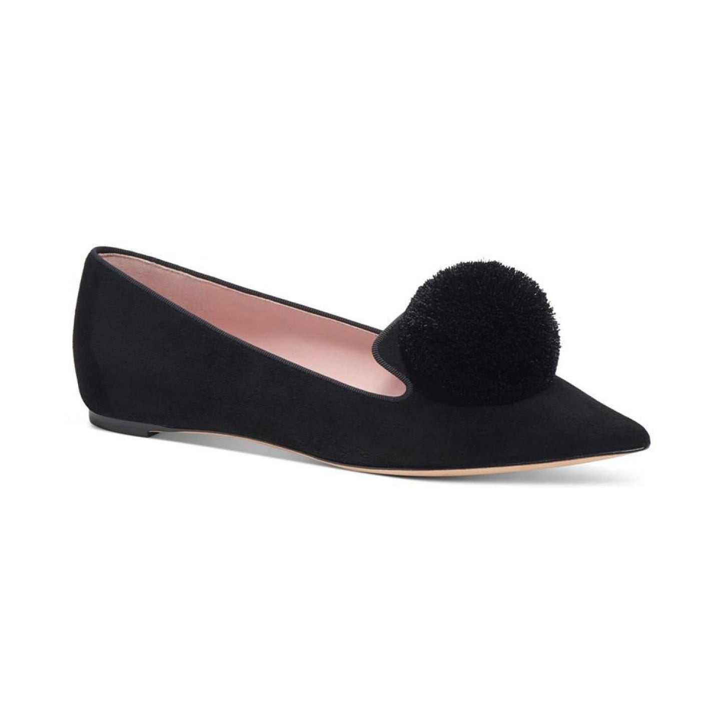 Women's Amour Pom Pom Pointed-Toe Slip-On Flats