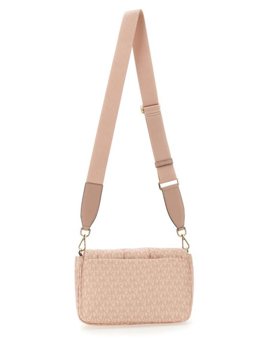 Michael Michael Kors Lilah Monogram Foldover Top Crossbody Bag