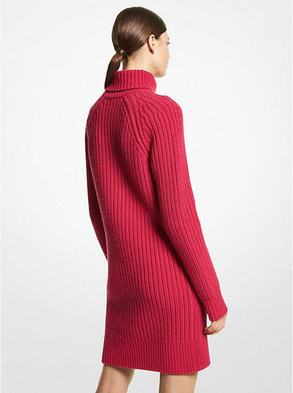 Cashmere Turtleneck Dress