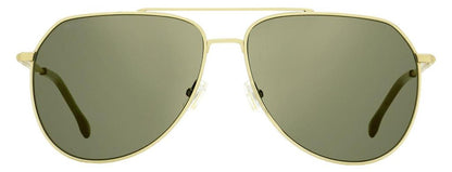 Hugo Boss Men's Pilot Sunglasses B1447S J5GWM Gold/Green 61mm