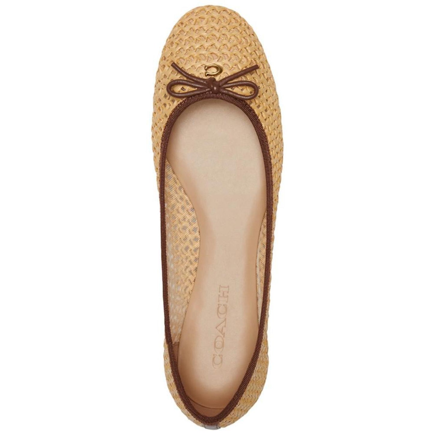 Women's Abigail C Raffia Ballet Flats