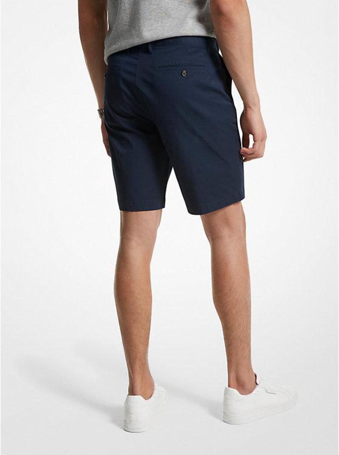 Stretch Cotton Shorts