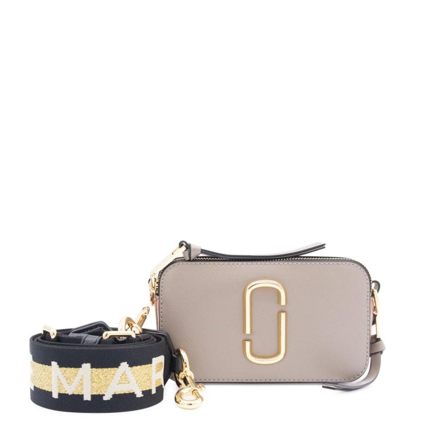 Marc Jacobs The Snapshot Logo Plaque Crossbody Bag