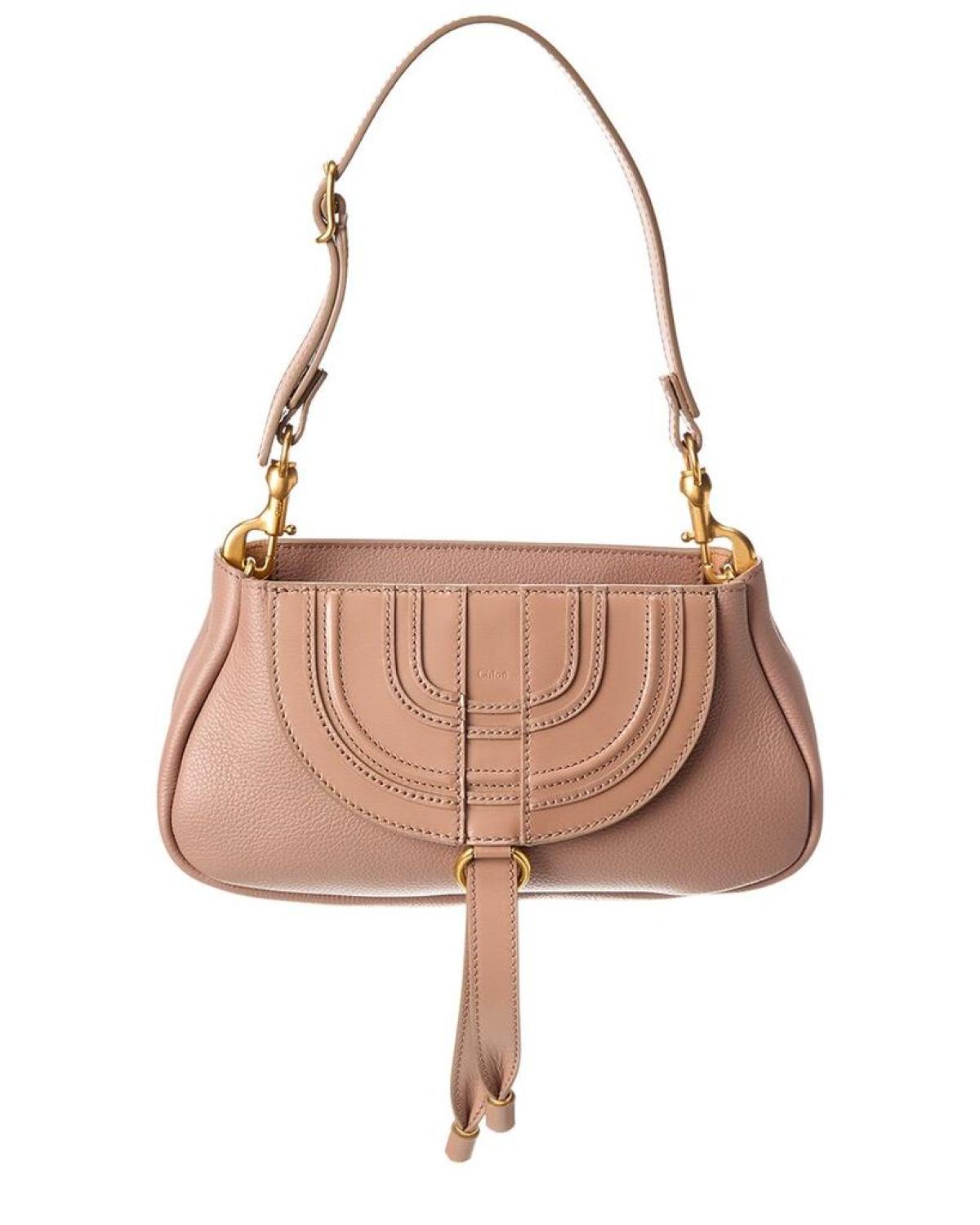 Chloé Marcie Small Leather Hobo Bag