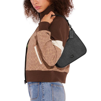 Hobo Small Crossgrain Leather Crossbody