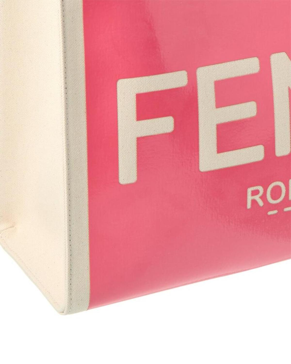 FENDI Sunshine Medium Patent Tote