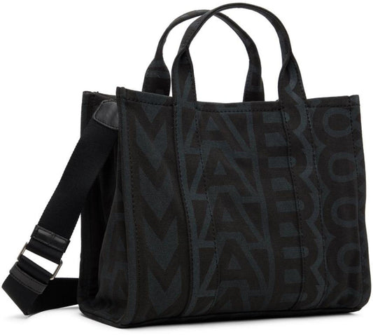 Black Small 'The Monogram' Tote