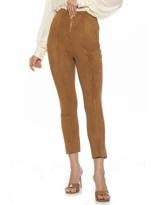 Suede Pants