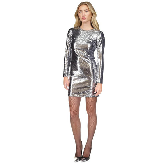 Women's Chain-Neck Sequin Dress