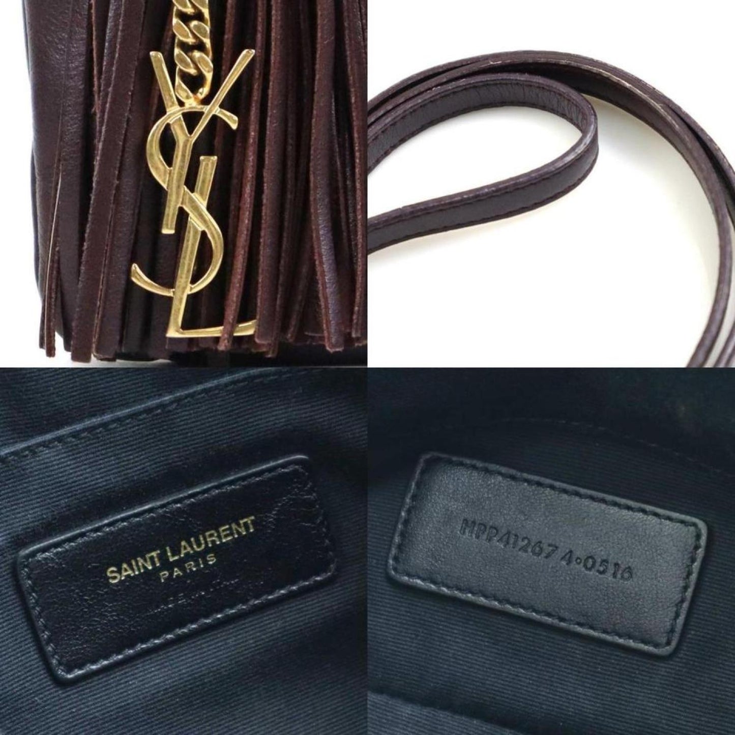 Saint Laurent  Leather Shopper Bag (Pre-Owned)