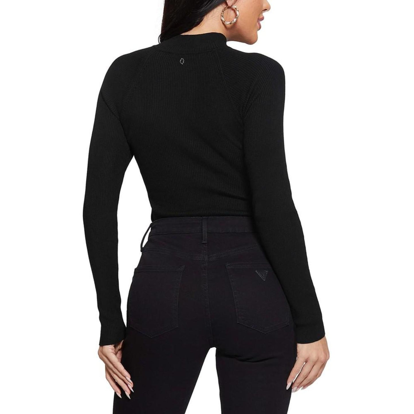 Women's Rubie Twist-Front Cut-Out Sweater