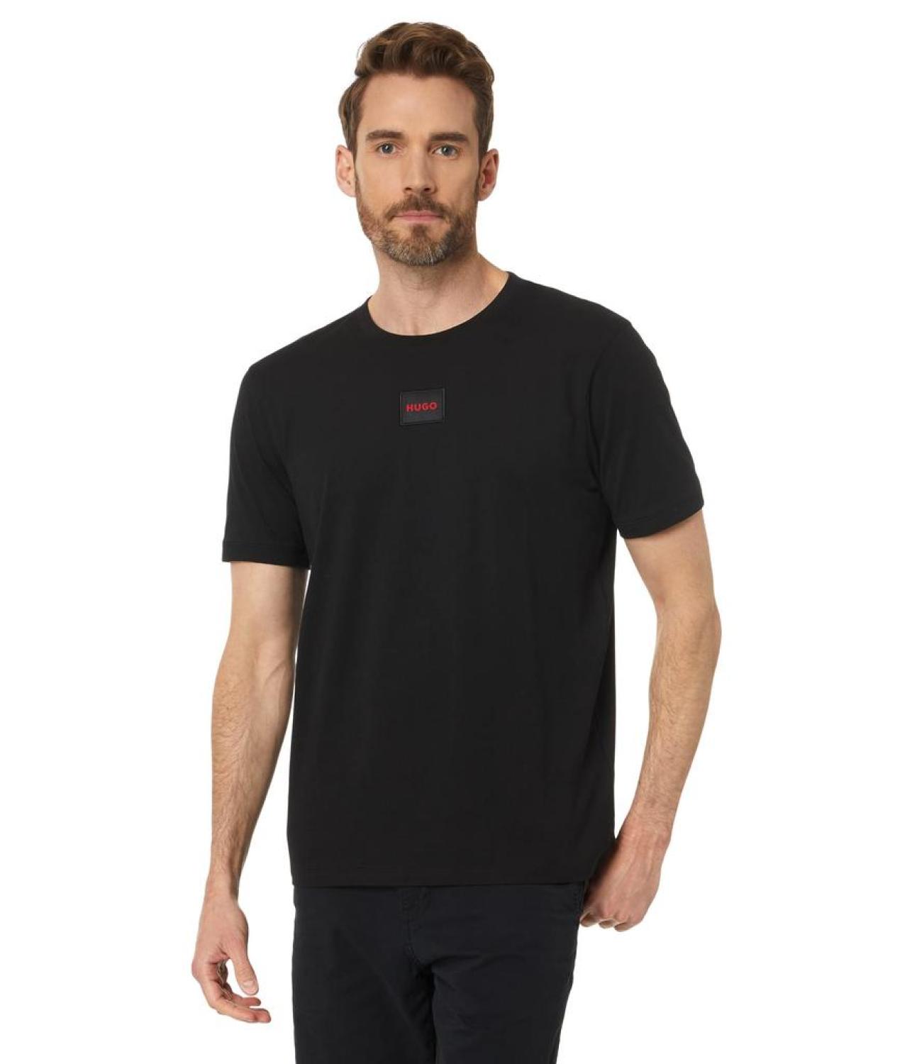 Diragolino Ribbed Crew Neck T-Shirt