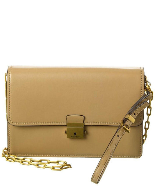 Michael Kors Collection Leather Pocketbook Clutch