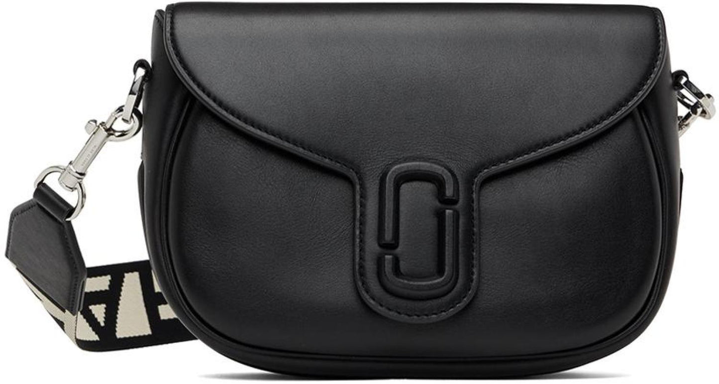 Black 'The J Marc' Saddle Bag