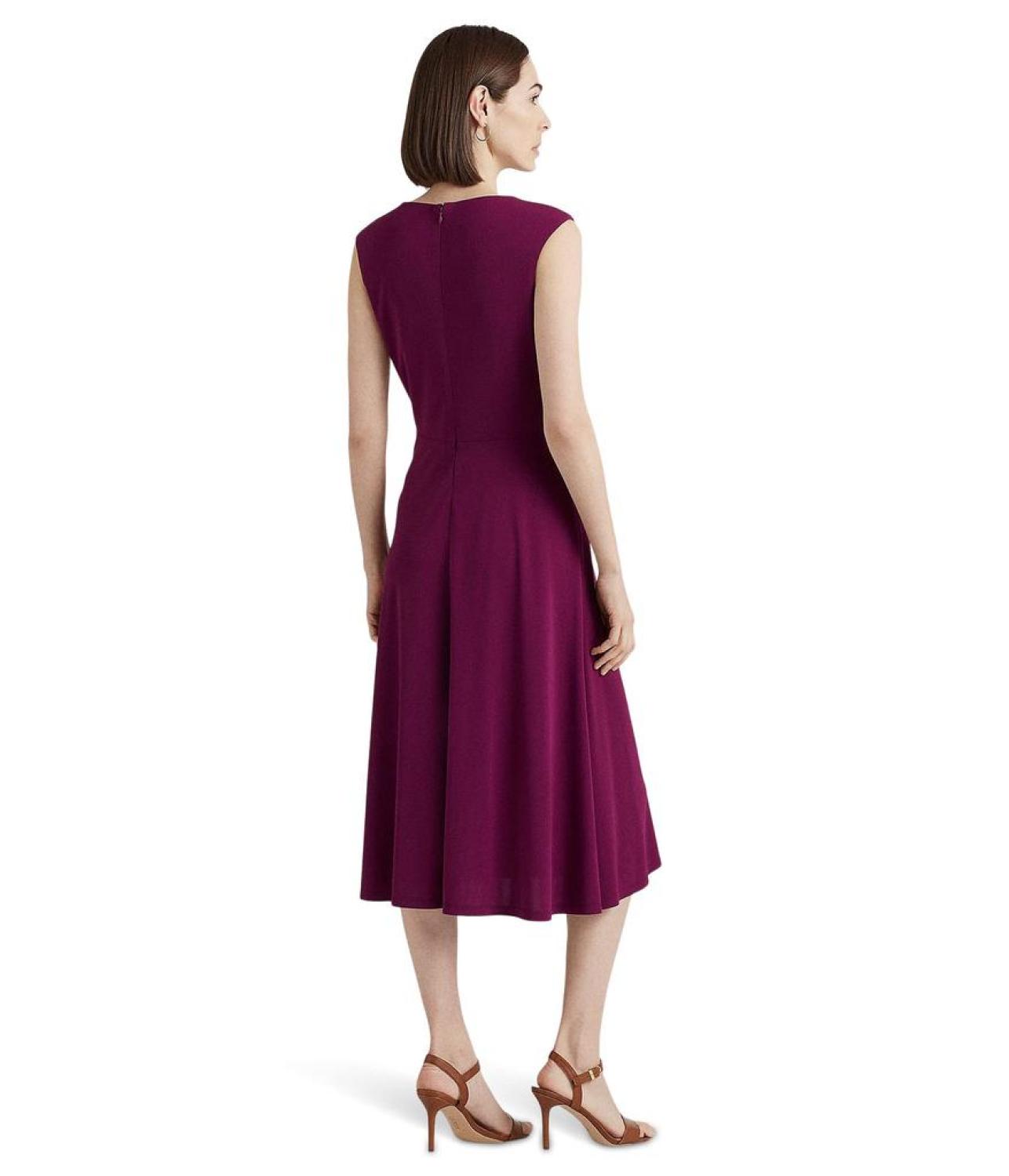 Twist Front Jersey Dress