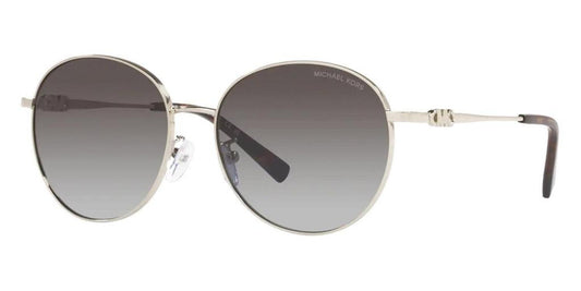 Michael Kors Women's MK1119-10148G Alpine 57mm Light Gold Sunglasses