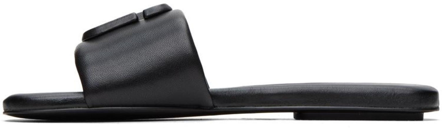 Black 'The J Marc Leather' Sandals