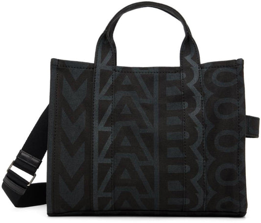 Black Small 'The Monogram' Tote