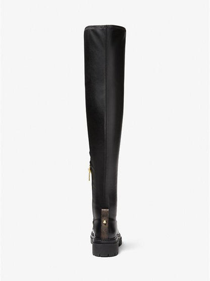 Cyrus Faux Leather Over-The-Knee Boot