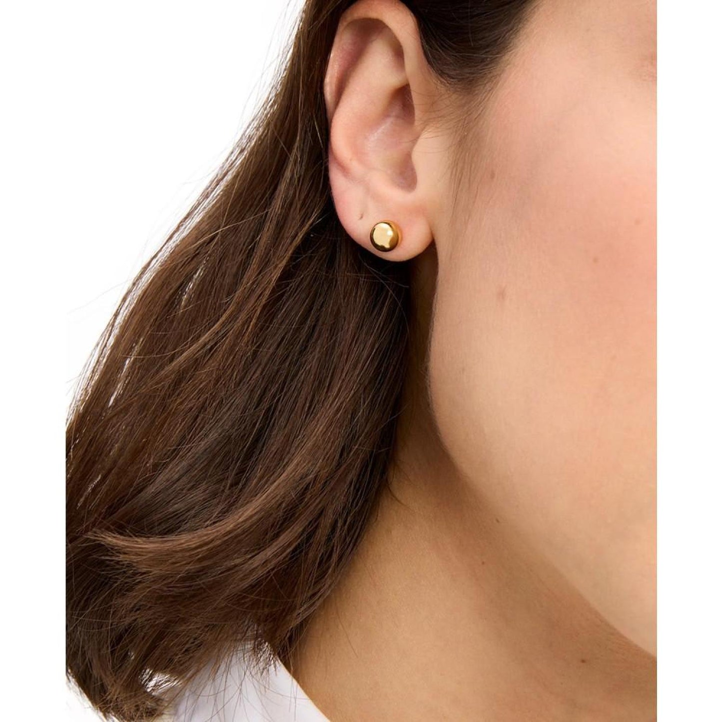 Gold-Tone Ball Mini Stud Earrings