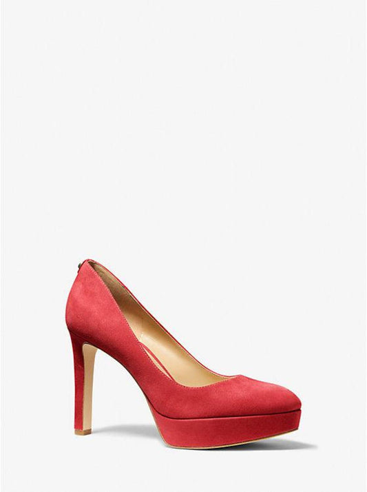 Chantal Suede Platform Pump