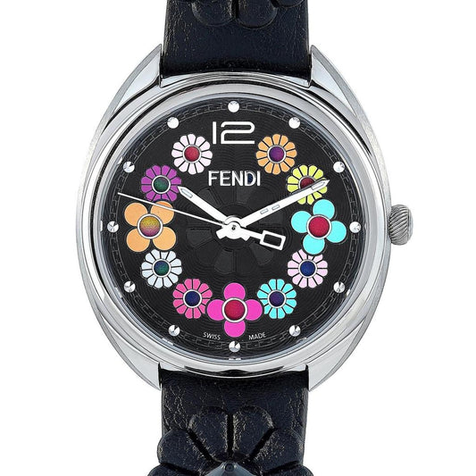 Fendi Momento Multi-Colored Flower Quartz Watch F234031011