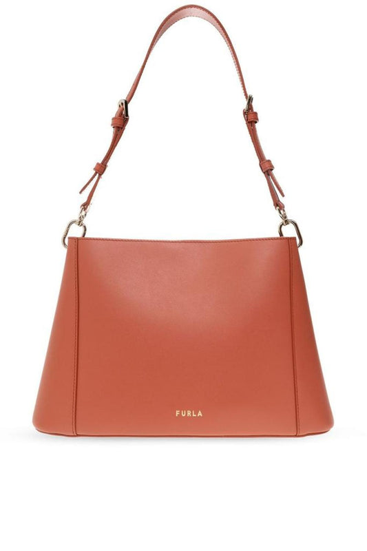 Furla Logo Detailed Shoulder Bag