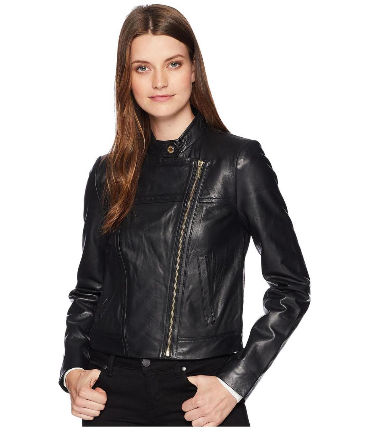 Leather Moto Jacket