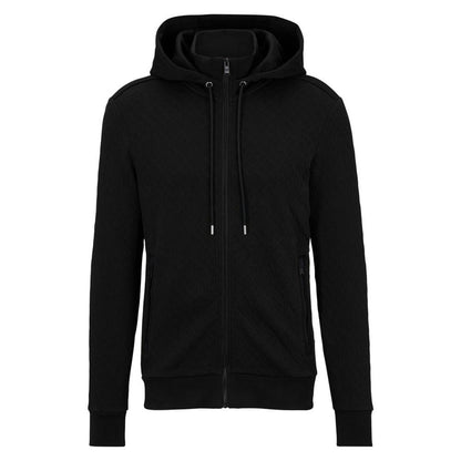 Men's Monogram Jacquard Zip-Up Hoodie