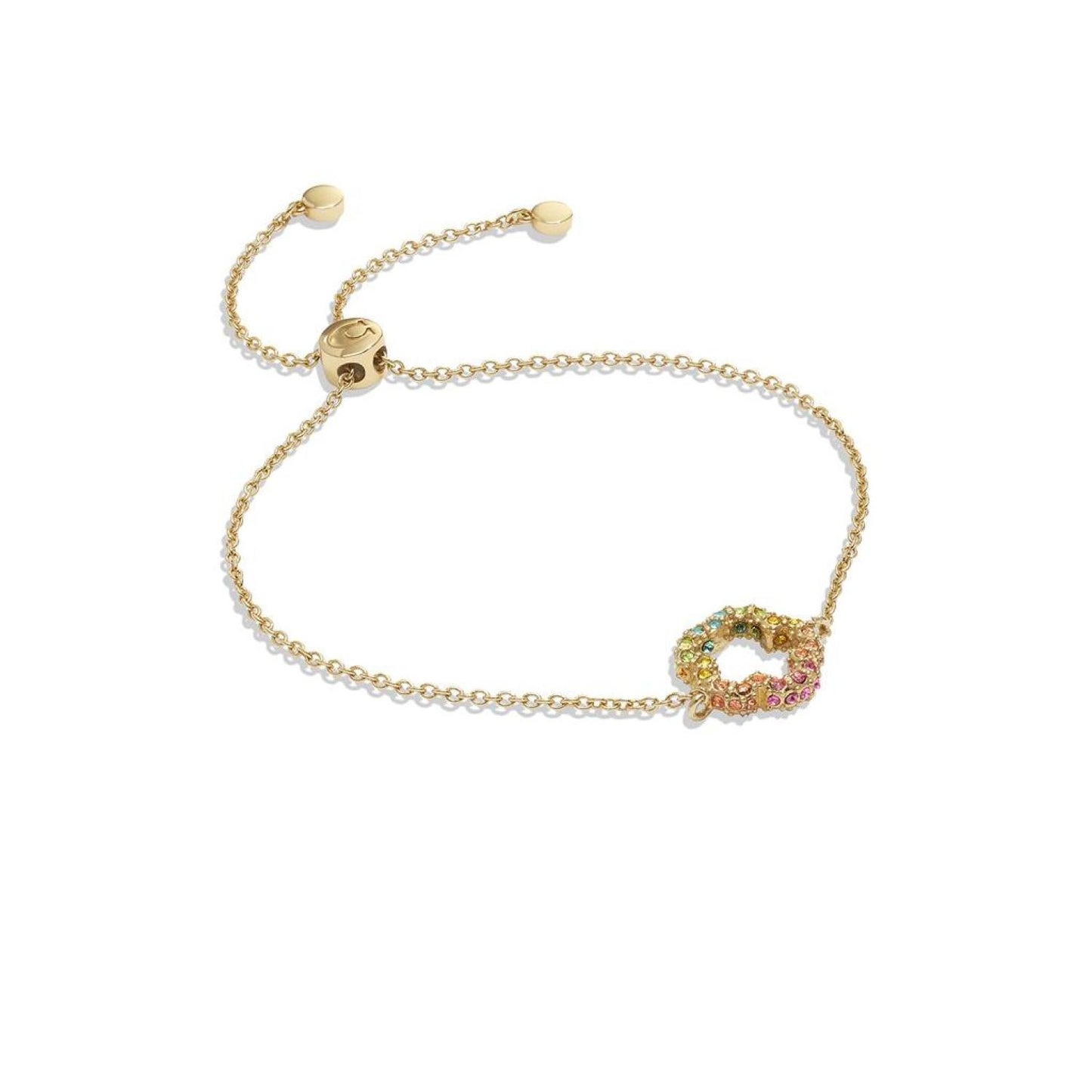 Signature Tea Rose Slider Bracelet