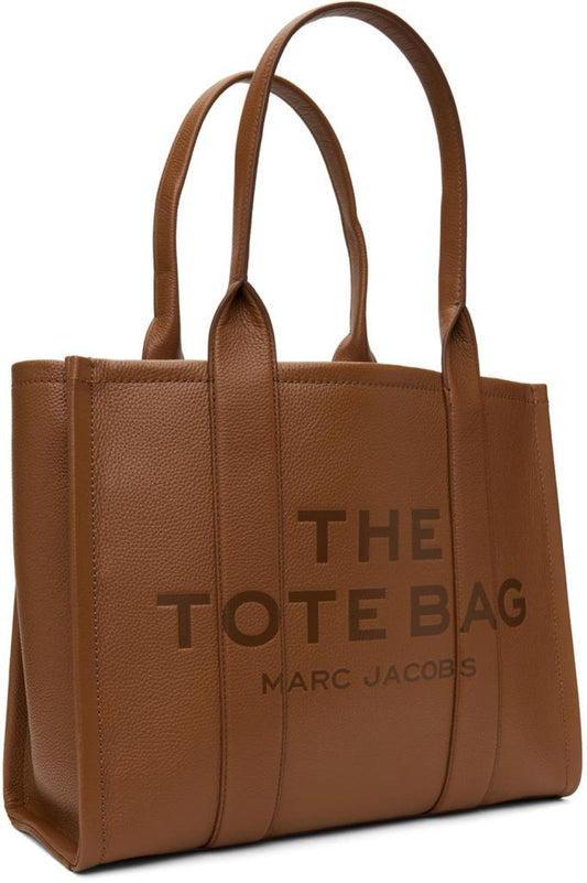 Brown 'The Leather Large' Tote