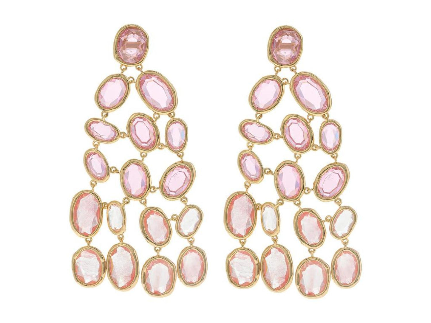 High Shine Chandelier Earrings