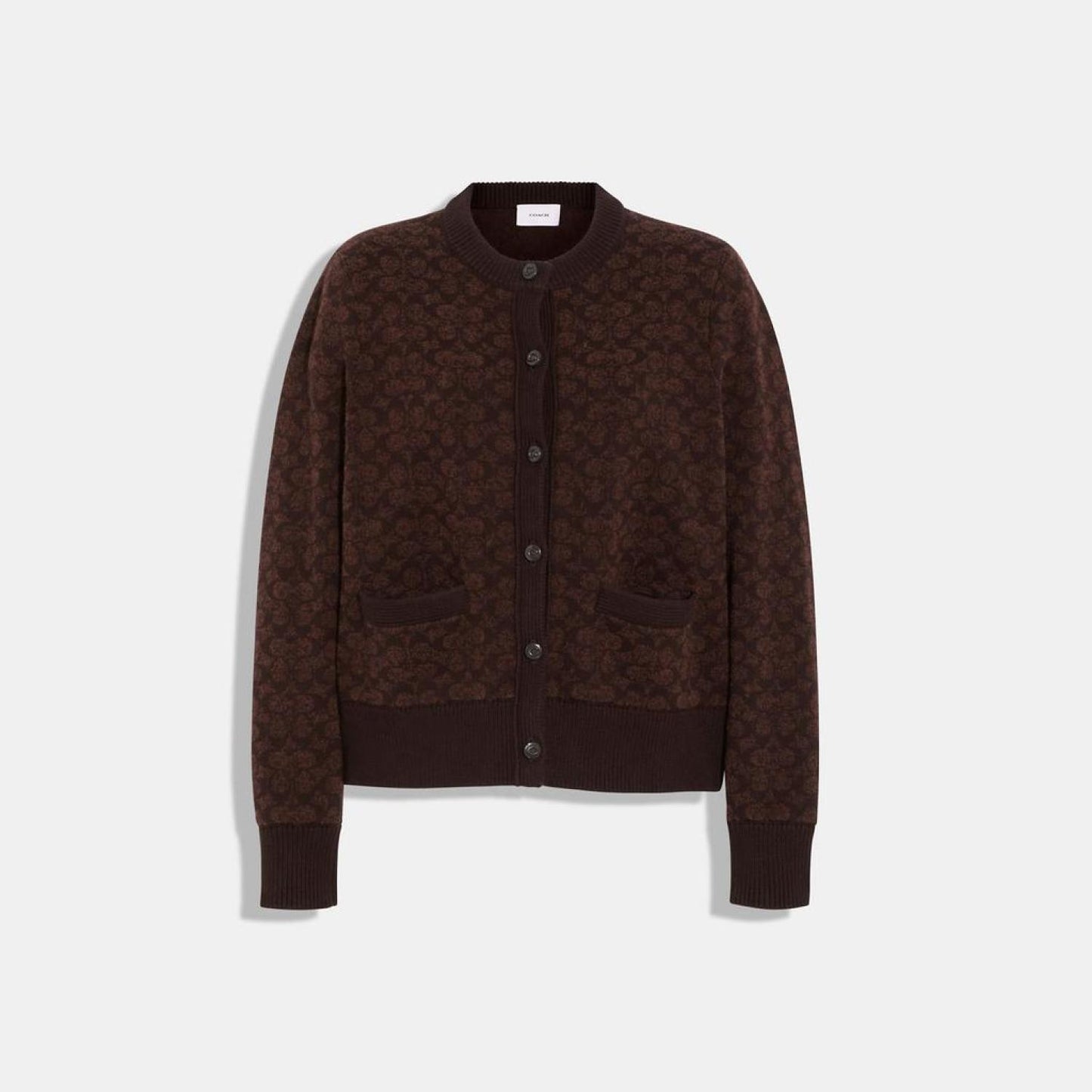 Coach Outlet Signature Knit Set Cardigan