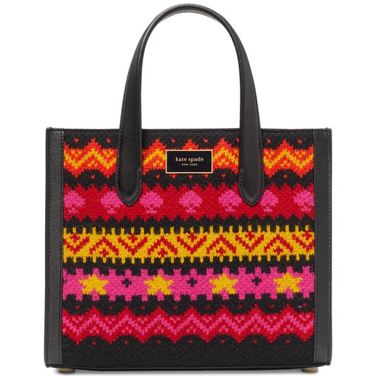 Manhattan Carnival Fair Isle Sweater Knit Tote