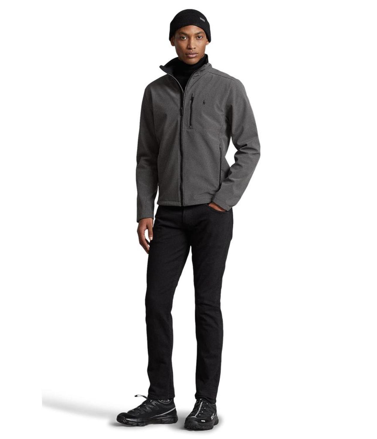 Water-Repellant Stretch Softshell Jacket