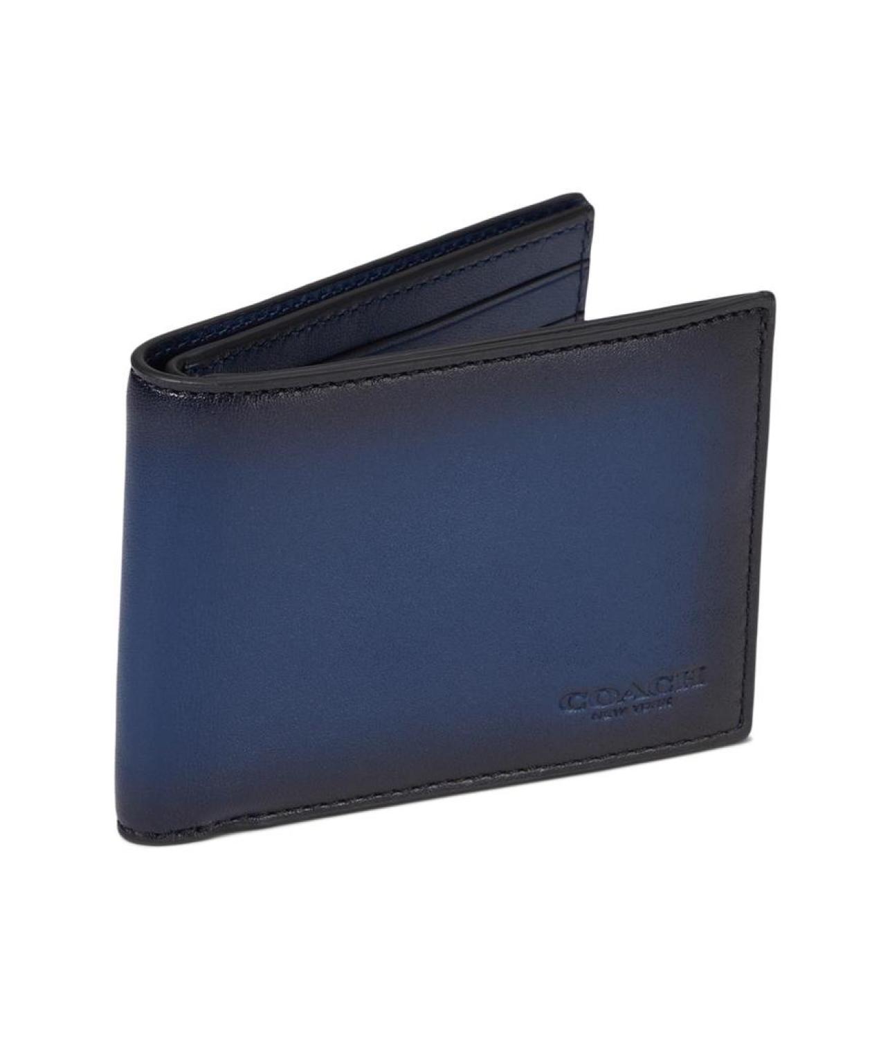 Slim Billfold in Burnished Leather