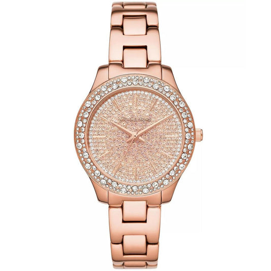 Michael Kors Women's Liliane Rose Gold Dial Watch