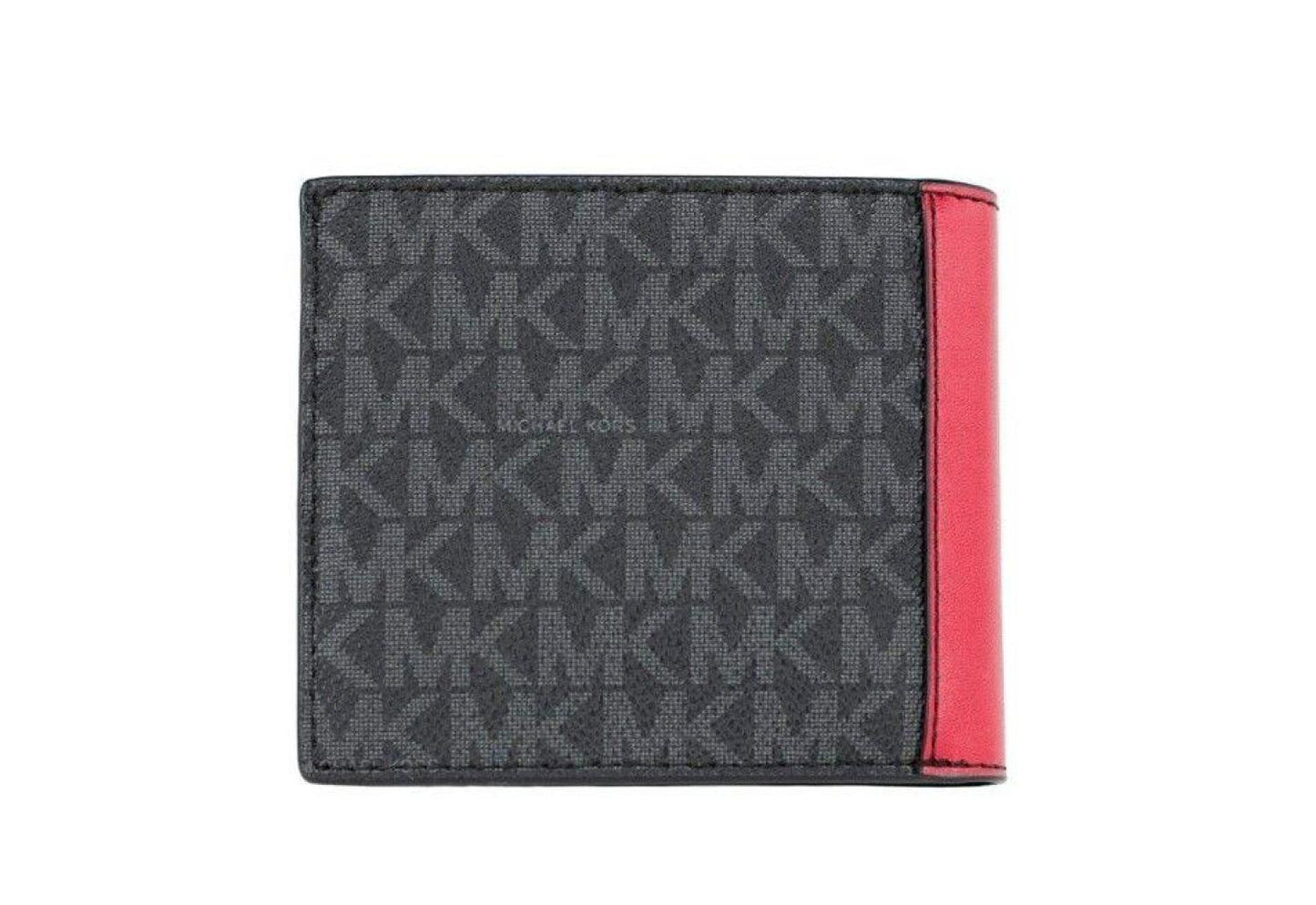 Michael Kors Cooper  Flame Signature Leather Graphic Logo Billfold Women's Wallet