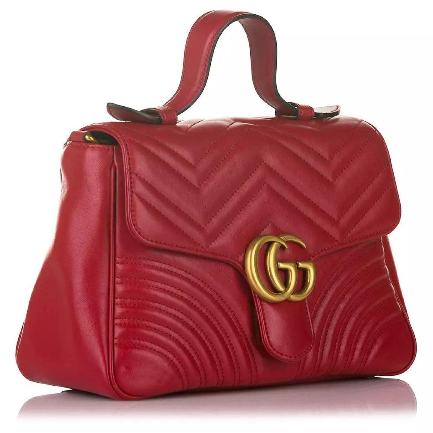 Gucci  Leather Di Calfskin Crossbody Women's Bag