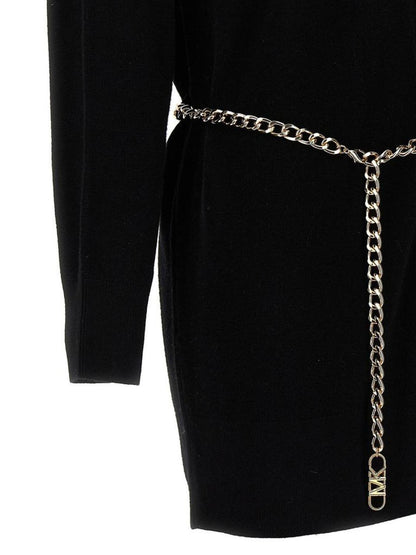 Michael Michael Kors V-Neck Belted Cardigan