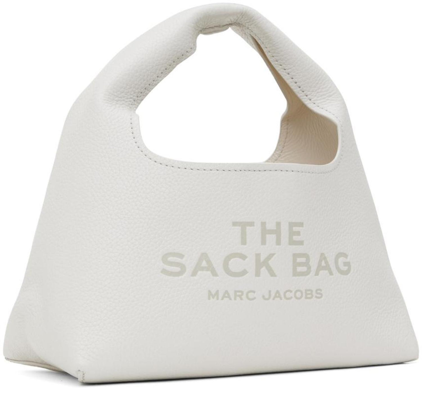 White 'The Mini Sack Bag' Tote